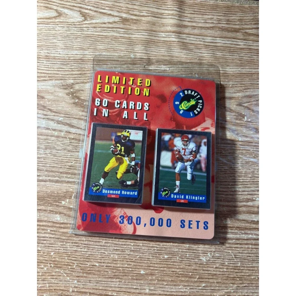 1992 Classic Draft Picks Football Complete Set Factory Sealed Limited Edition